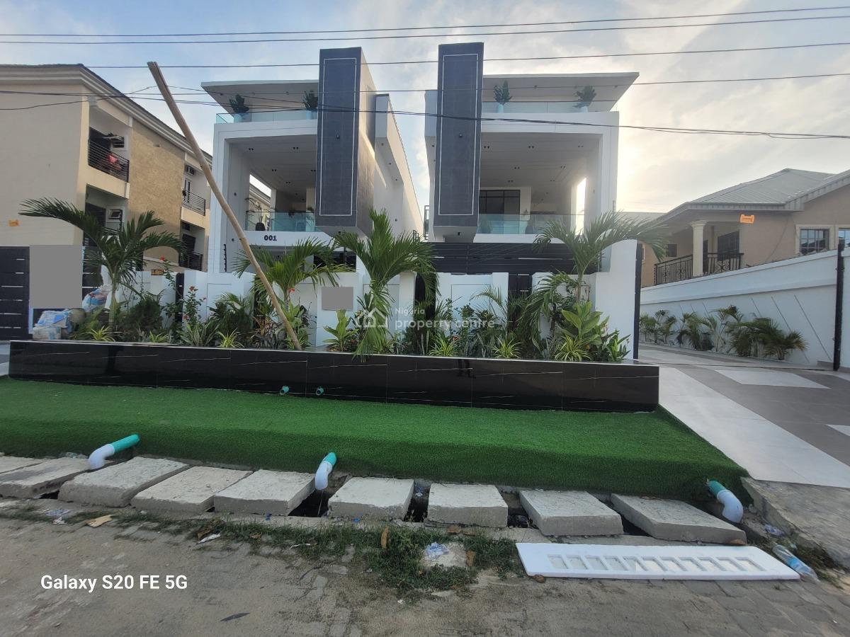5 Bedroom Detached Duplex with Bq, Swimming Pool, Ikota Villa Estate Beside Mega-chicken Eatery, Ikota, Lekki, Lagos, Detached Duplex for Sale