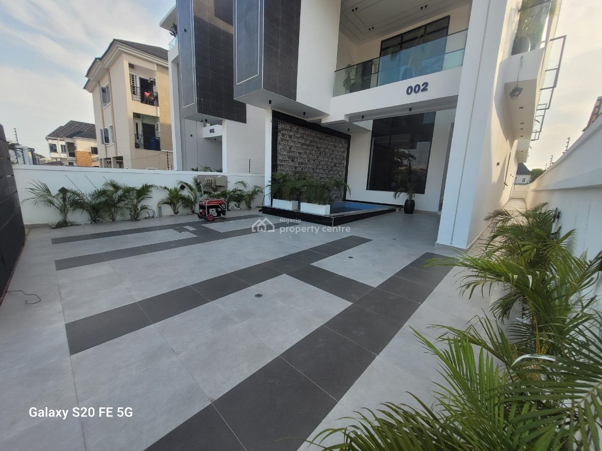 5 Bedroom Detached Duplex with Bq, Swimming Pool, Ikota Villa Estate Beside Mega-chicken Eatery, Ikota, Lekki, Lagos, Detached Duplex for Sale