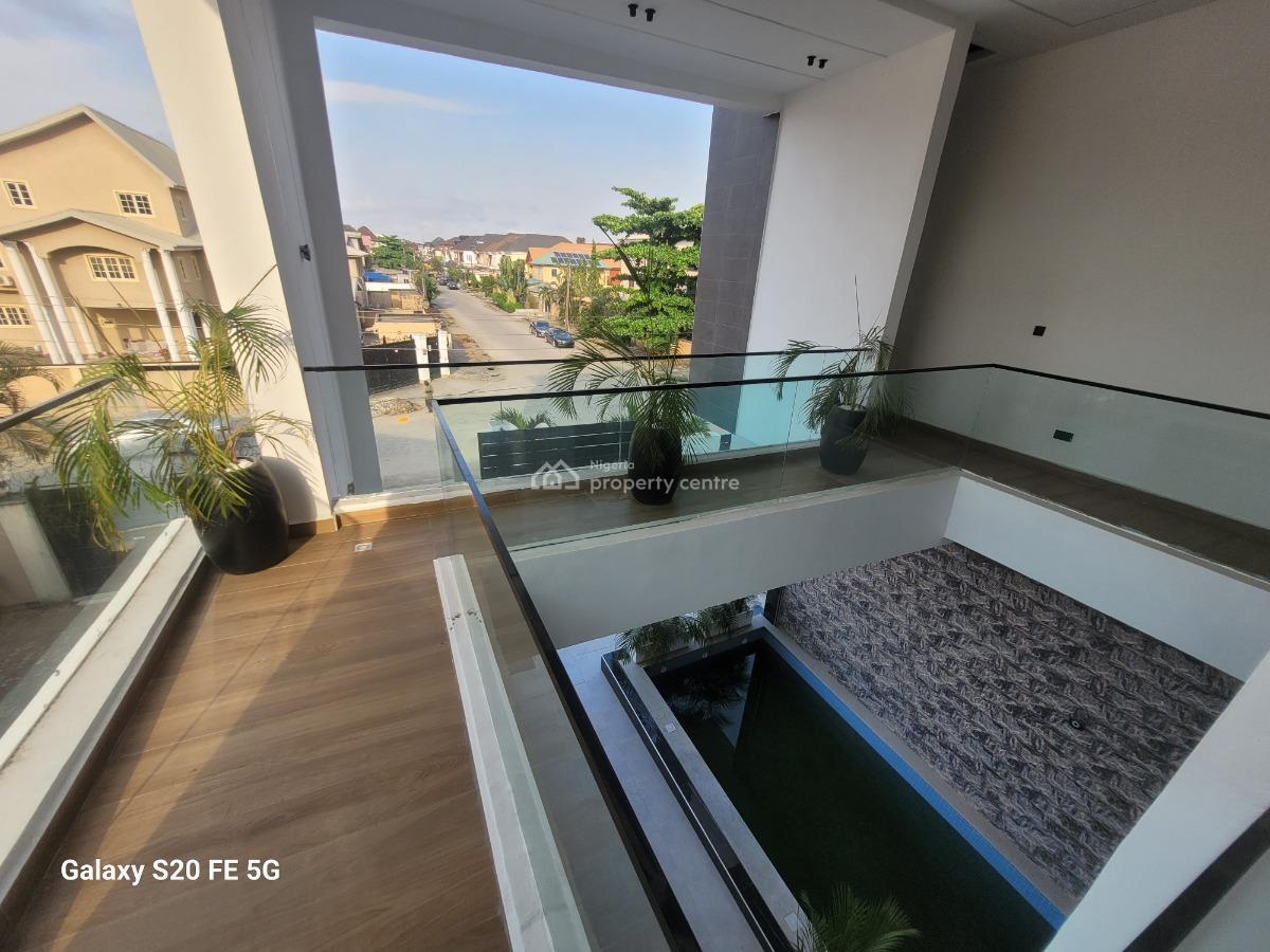 5 Bedroom Detached Duplex with Bq, Swimming Pool, Ikota Villa Estate Beside Mega-chicken Eatery, Ikota, Lekki, Lagos, Detached Duplex for Sale