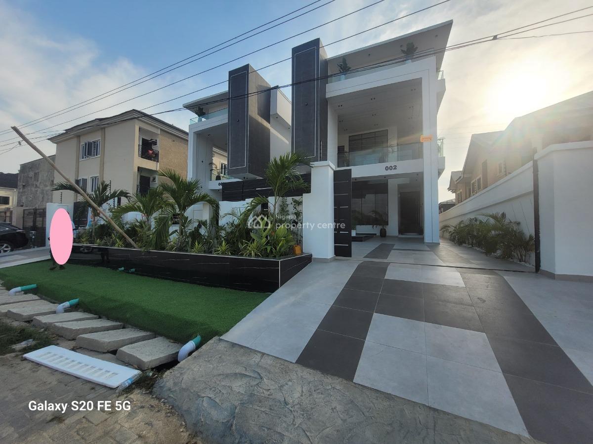 5 Bedroom Detached Duplex with Bq, Swimming Pool, Ikota Villa Estate Beside Mega-chicken Eatery, Ikota, Lekki, Lagos, Detached Duplex for Sale