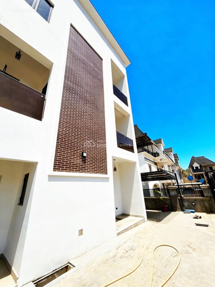 Luxury 6-bedroom Semi Detached Duplex with Bq, Guzape District, Abuja, Semi-detached Duplex for Sale