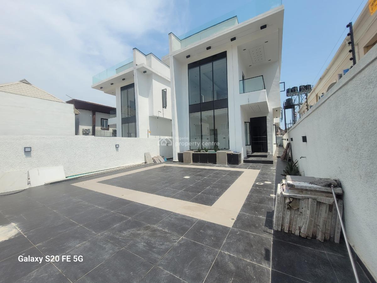 5 Bedroom Fully Detached Duplex with Bq, Swimming Pool, Ikota Villa Estate Beside Mega-chicken Eatery, Ikota, Lekki, Lagos, Detached Duplex for Sale