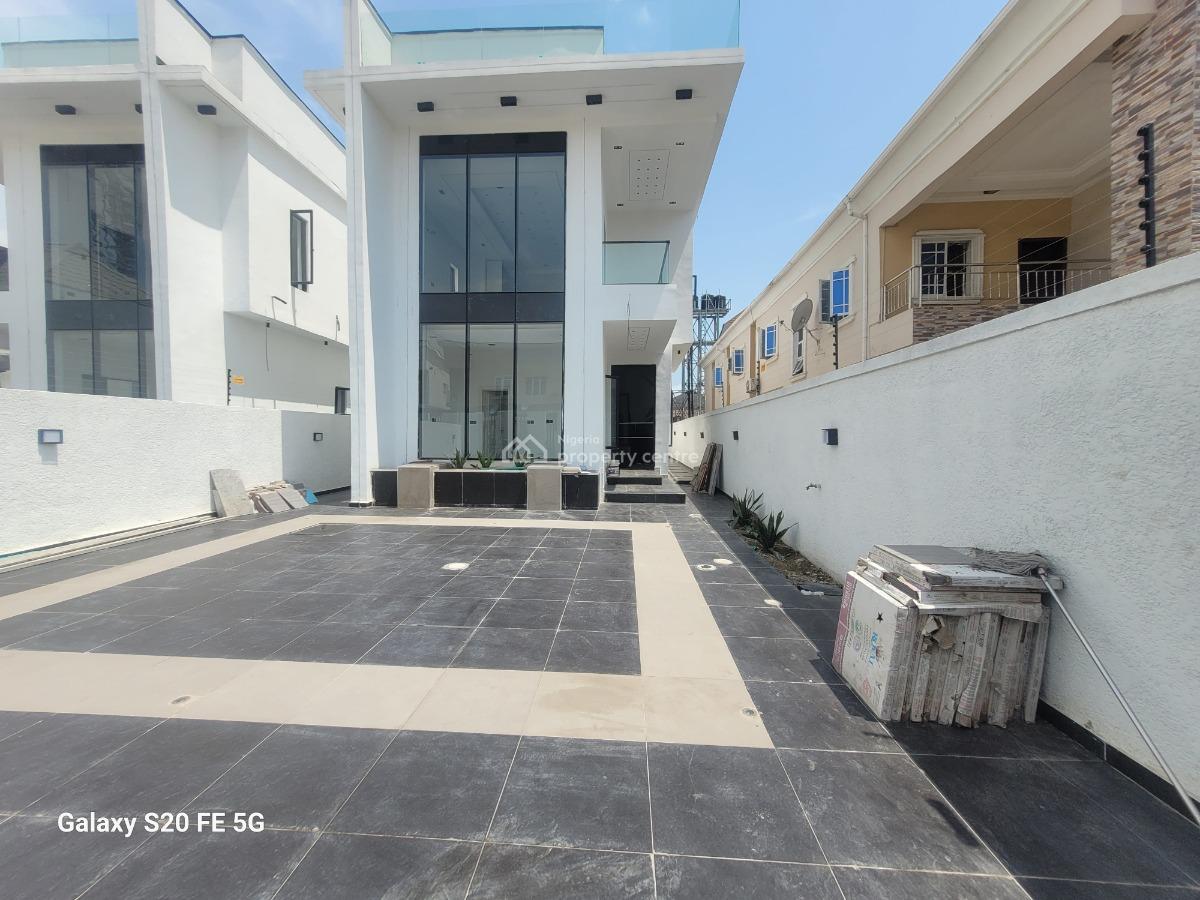 5 Bedroom Fully Detached Duplex with Bq, Swimming Pool, Ikota Villa Estate Beside Mega-chicken Eatery, Ikota, Lekki, Lagos, Detached Duplex for Sale