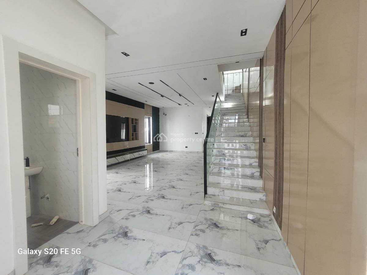 5 Bedroom Fully Detached Duplex with Bq, Swimming Pool, Ikota Villa Estate Beside Mega-chicken Eatery, Ikota, Lekki, Lagos, Detached Duplex for Sale