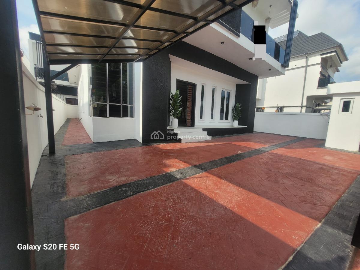Luxury 5 Bedroom Fully Detached Duplex with Bq and Cinema, Ikota Villa Estate Beside Mega-chicken Eatery, Ikota, Lekki, Lagos, Detached Duplex for Sale