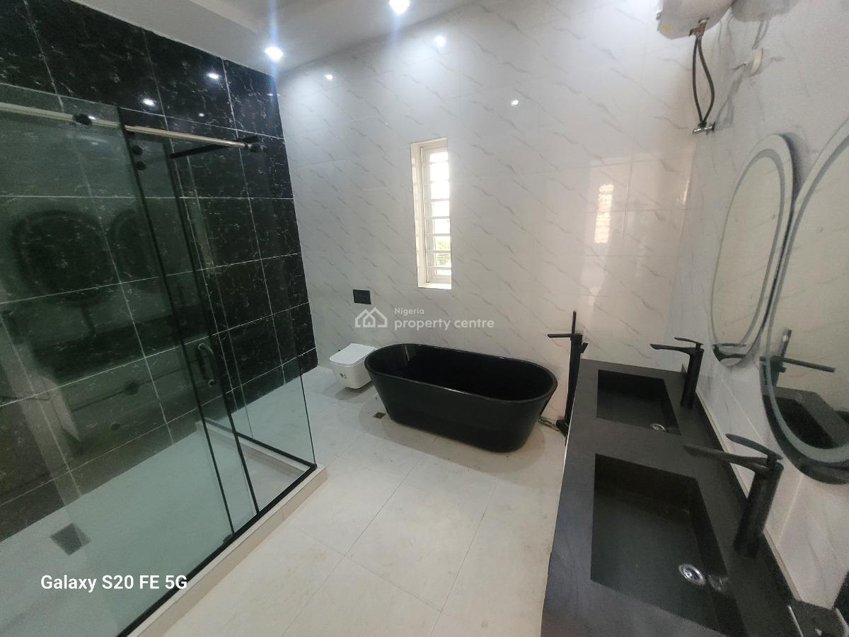 Luxury 5 Bedroom Fully Detached Duplex with Bq and Cinema, Ikota Villa Estate Beside Mega-chicken Eatery, Ikota, Lekki, Lagos, Detached Duplex for Sale