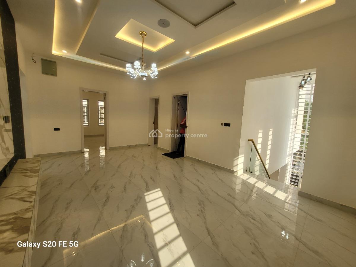 Luxury 5 Bedroom Fully Detached Duplex with Bq and Cinema, Ikota Villa Estate Beside Mega-chicken Eatery, Ikota, Lekki, Lagos, Detached Duplex for Sale