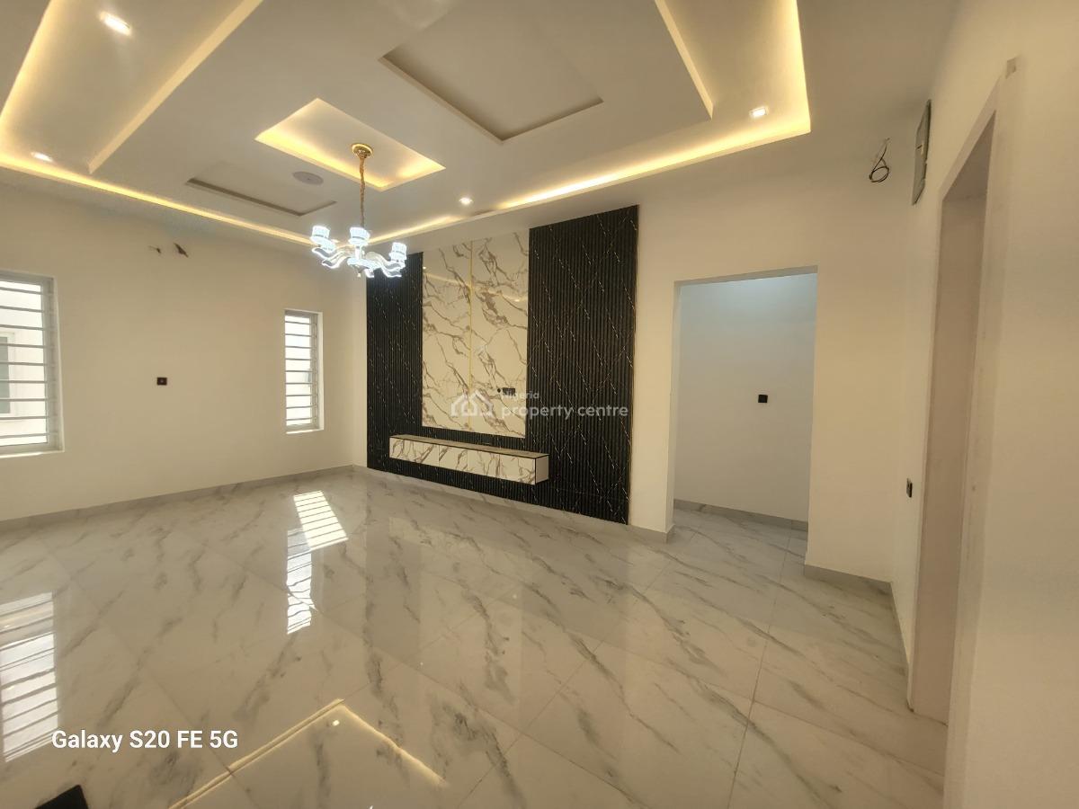 Luxury 5 Bedroom Fully Detached Duplex with Bq and Cinema, Ikota Villa Estate Beside Mega-chicken Eatery, Ikota, Lekki, Lagos, Detached Duplex for Sale