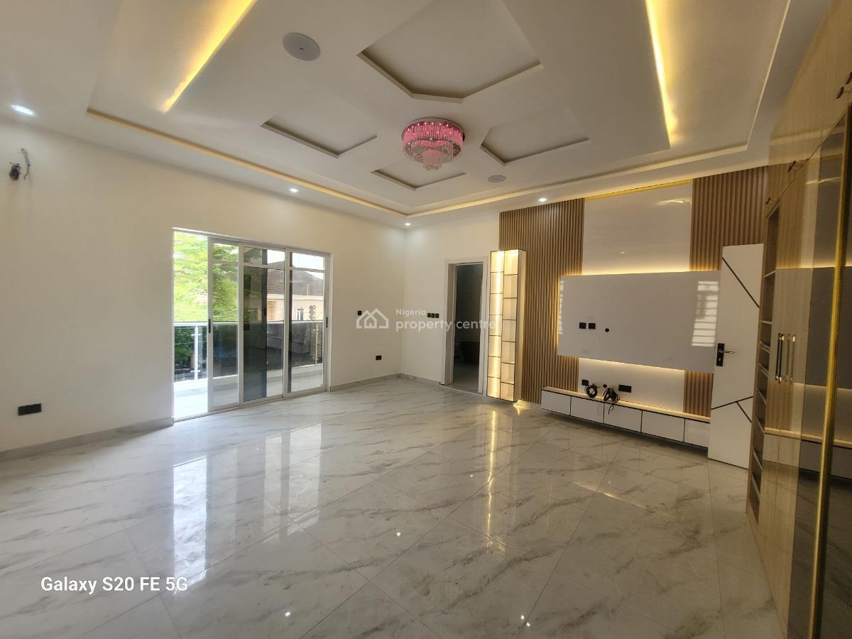 Luxury 5 Bedroom Fully Detached Duplex with Bq and Cinema, Ikota Villa Estate Beside Mega-chicken Eatery, Ikota, Lekki, Lagos, Detached Duplex for Sale