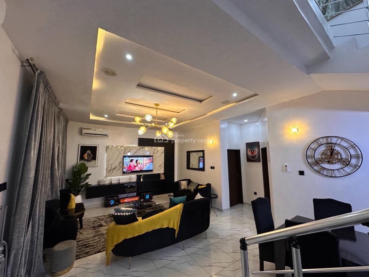 Fully Furnished and Serviced 4 Bedroom Terrace Duplex in Orchid, Lekki, Lagos, Terraced Duplex for Rent