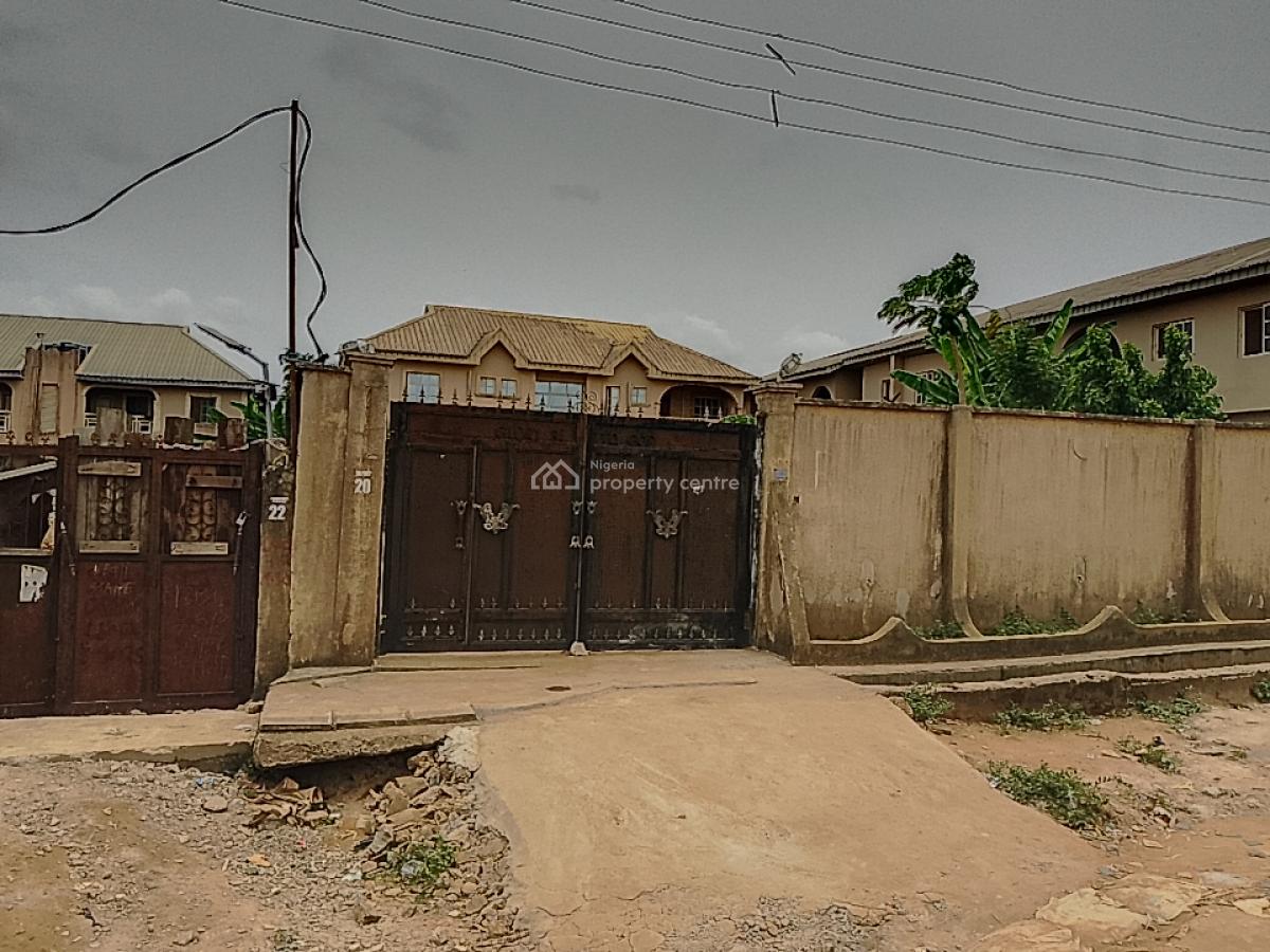 House Consists of Two Numbers of Three Bed Room Flat, Moshalashi Egan Igando, Igando, Alimosho, Lagos, Block of Flats for Sale