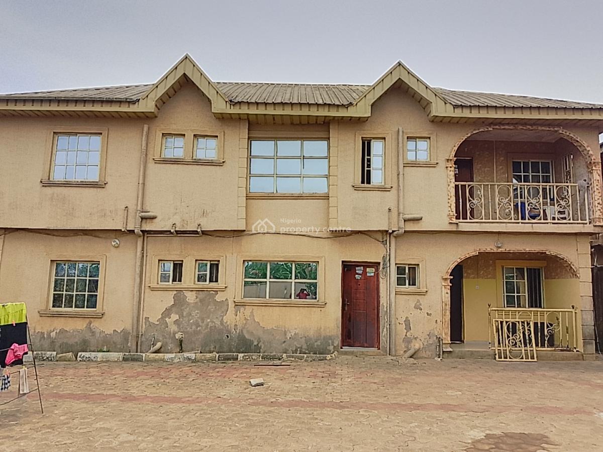 House Consists of Two Numbers of Three Bed Room Flat, Moshalashi Egan Igando, Igando, Alimosho, Lagos, Block of Flats for Sale