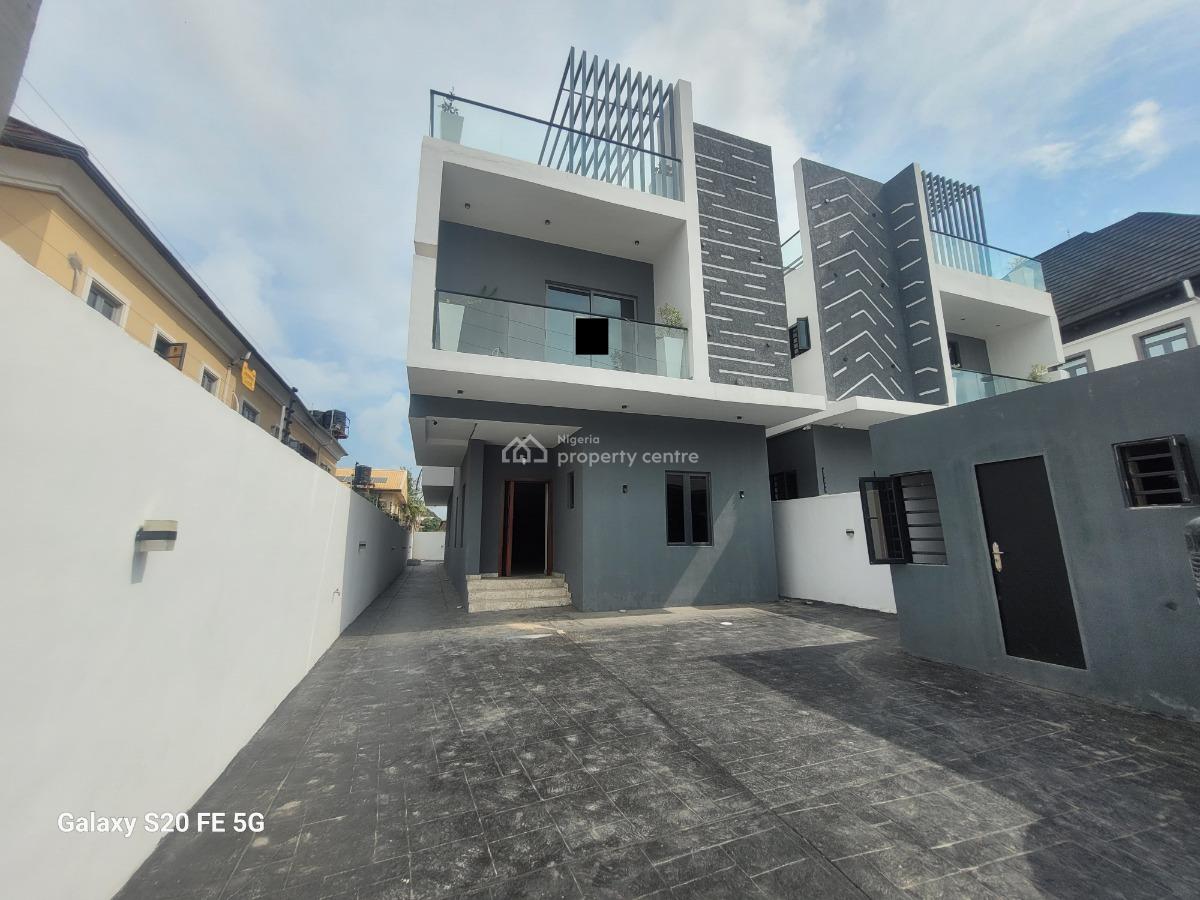 5 Bedroom Detached Duplex with Bq, Swimming Pool, Lekki, Lagos, Detached Duplex for Sale