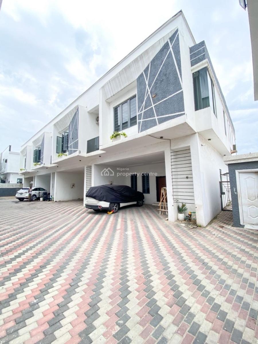 𝐁𝐄𝐀𝐔𝐓𝐈𝐅𝐔𝐋 4 𝐁𝐄𝐃𝐑𝐎𝐎𝐌 𝐓𝐄𝐑𝐑𝐀𝐂𝐄 𝐃𝐔𝐏𝐋𝐄𝐗, Orchid, Lekki Phase 2, Lekki, Lagos, Terraced Duplex for Rent
