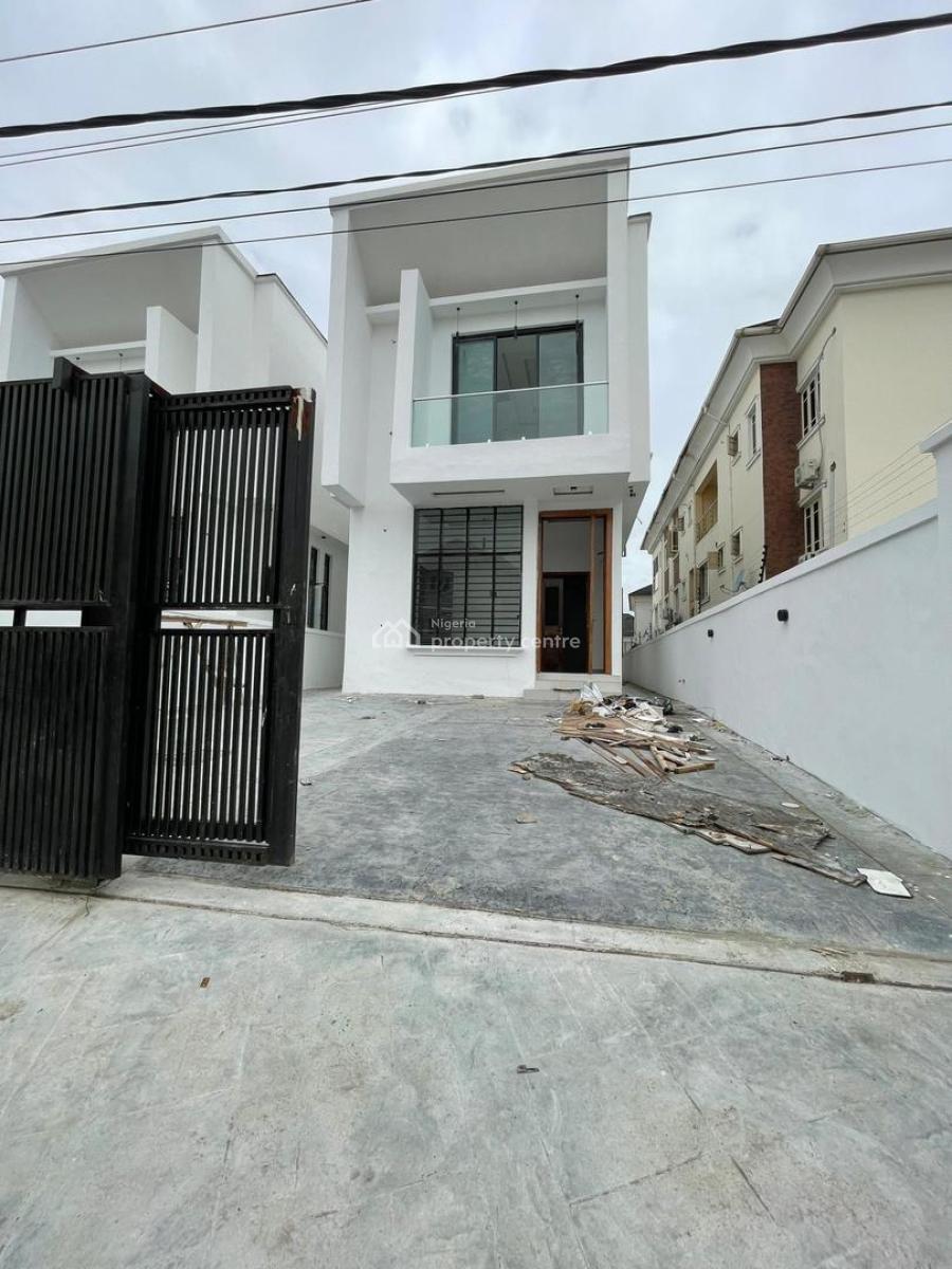 Exquisitely Built 5 Bedroom Fully Detached Duplex with  Bq, Osapa London, Lekki, Lagos, Detached Duplex for Sale