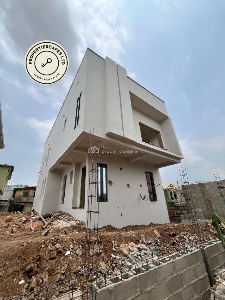 Beautifully Finished 4-bedroom Detached Duplex + Bq, Ogba, Ikeja, Lagos, Detached Duplex for Sale