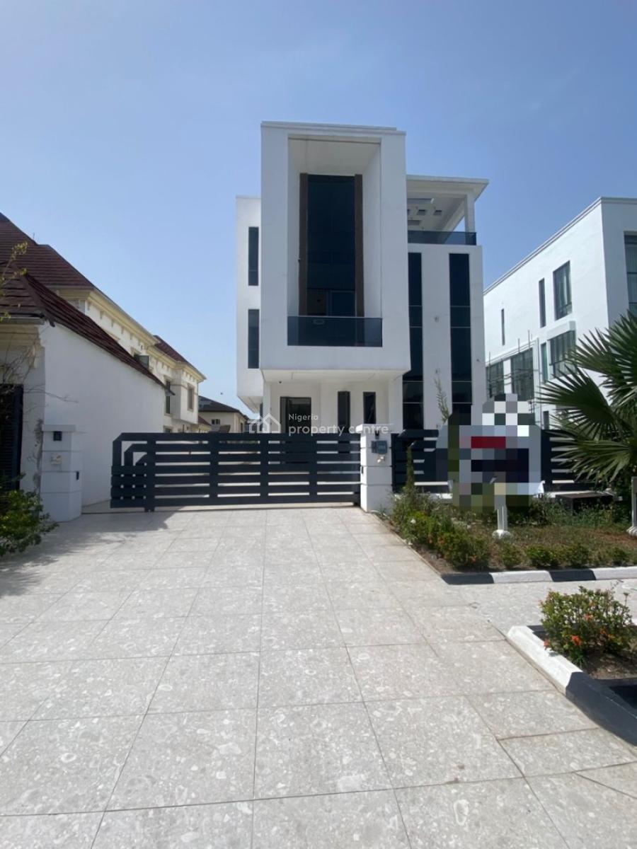 Magnificent 5bedroom Duplex with a Bq,pool,cinema, Osapa, Lekki, Lagos, Detached Duplex for Sale