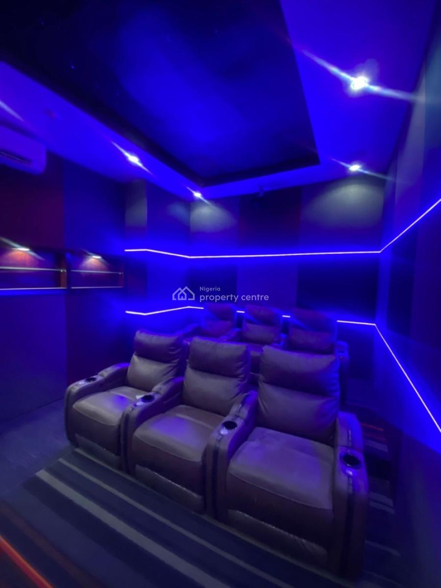 Magnificent 5bedroom Duplex with a Bq,pool,cinema, Osapa, Lekki, Lagos, Detached Duplex for Sale