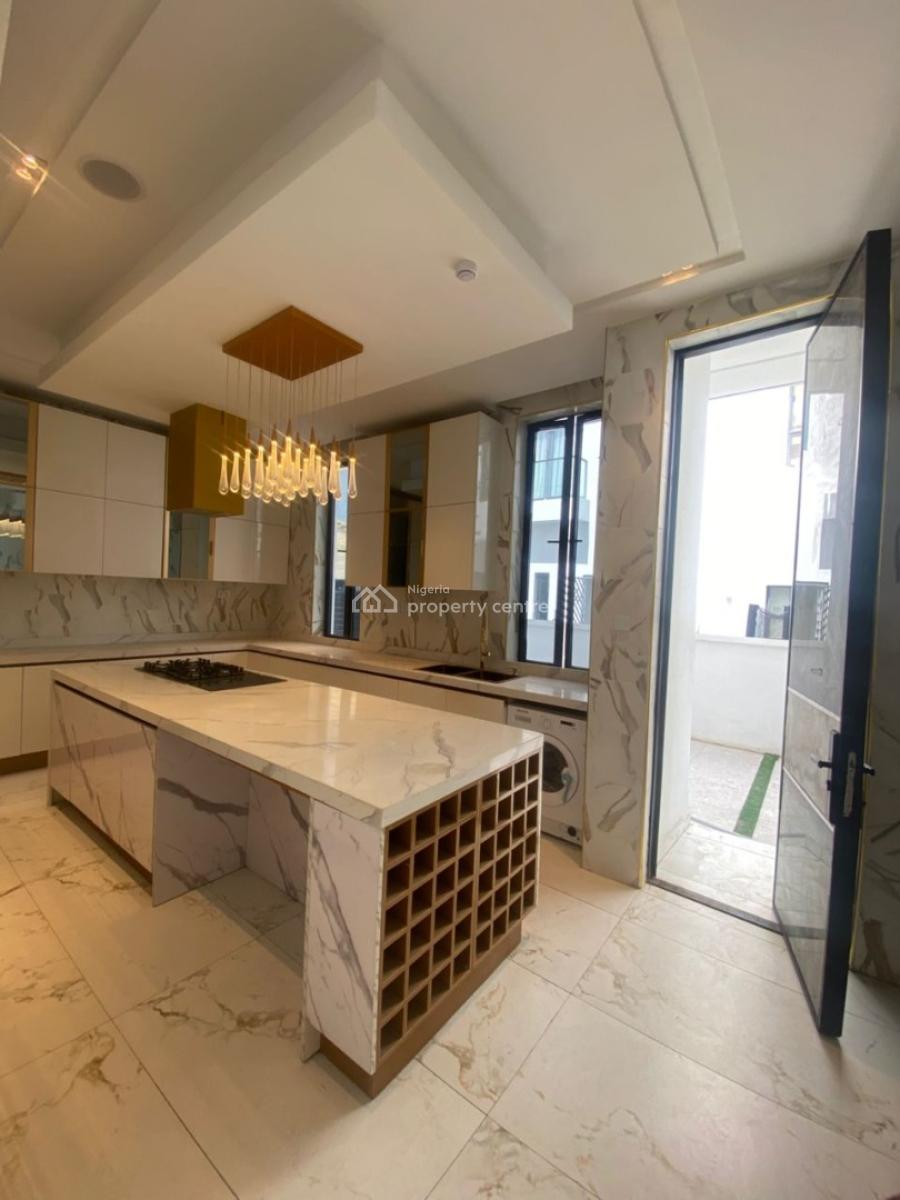 a Modern 5 Bedroom Fully Detached Duplex with a Bq, Gym, Pool, Cinema, in a Very Private Estate, Osapa, Lekki, Lagos, Detached Duplex for Sale