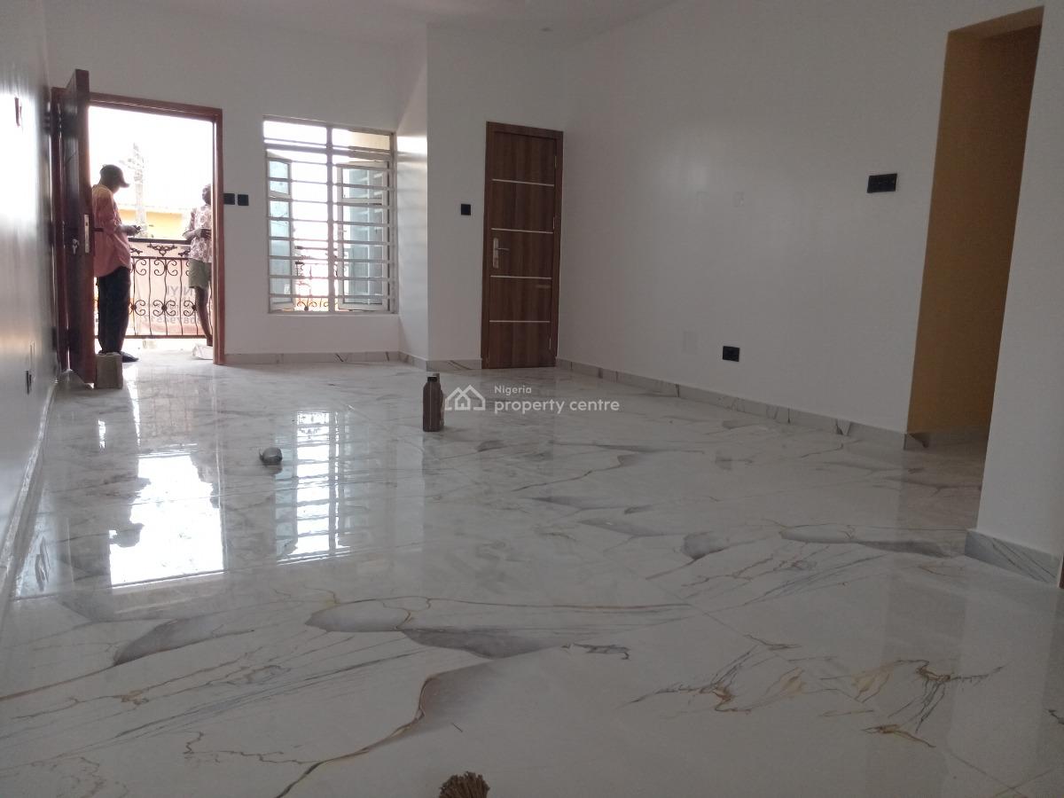 Spacious 3 Bedroom Flat Upstairs, Sangotedo, Ajah, Lagos, Flat / Apartment for Rent