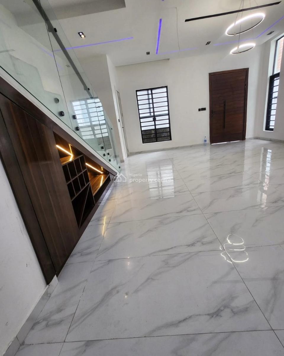 Self Serviced Four Bedroom Semi Detached Duplex with Bq, Sangotedo, Ajah, Lagos, Semi-detached Duplex for Sale