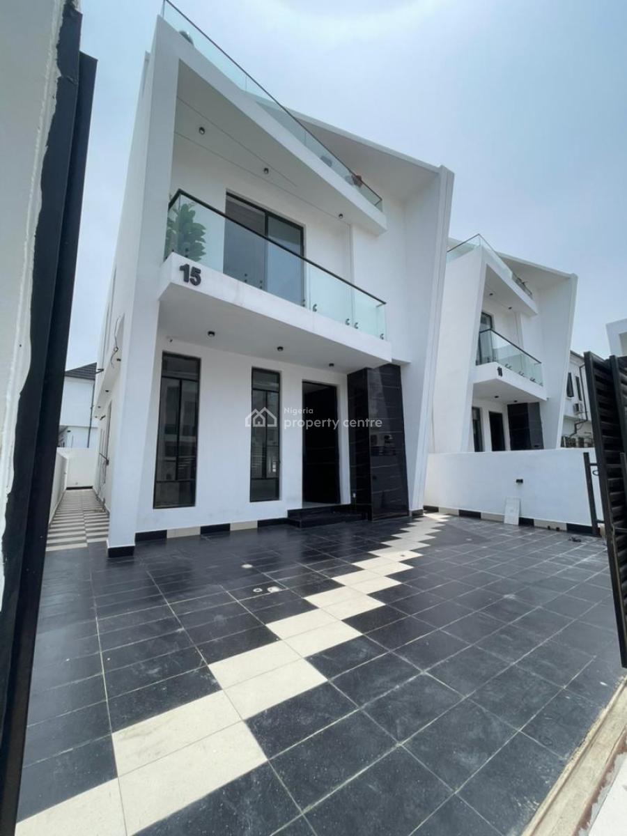 Exquisite 4 Bedroom Detached Duplex with Bq, Orchid Road, Lekki, Lagos, Detached Duplex for Sale