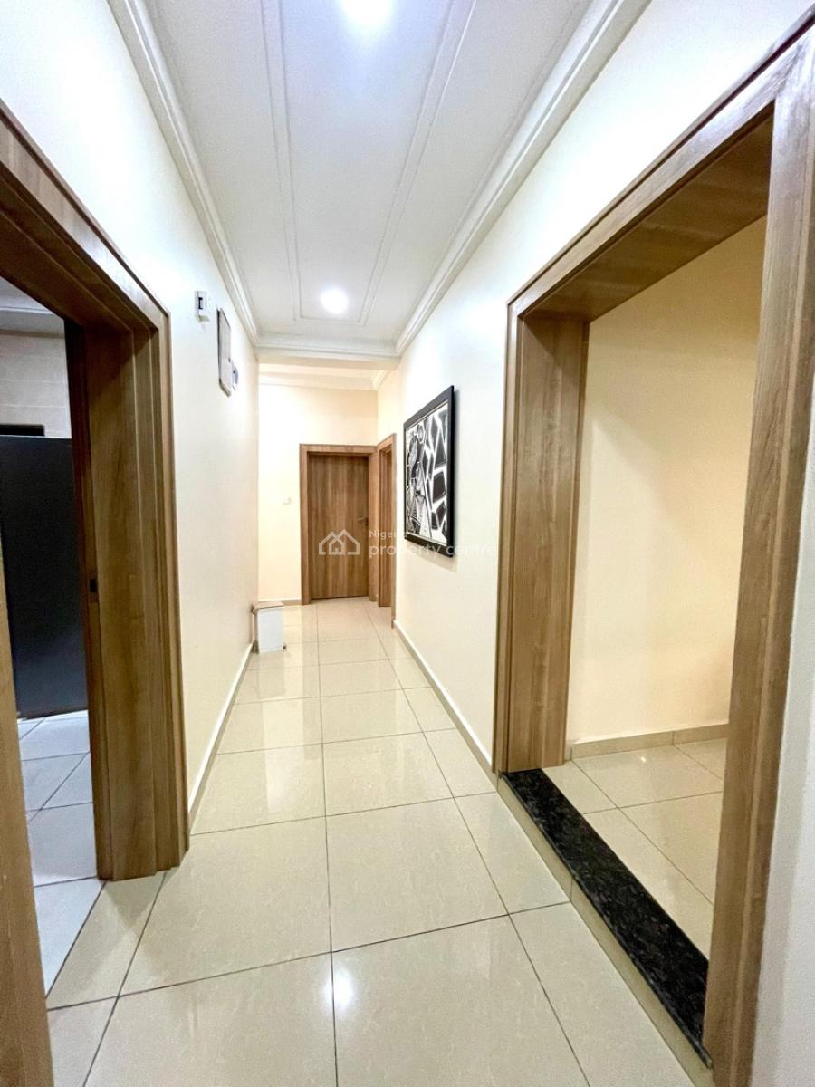 Beautiful 3 Bedroom Serviced & Furnished Apartment,acs,inverter, Serene Neighborhood Inside an Estate, Katampe Extension, Katampe, Abuja, Flat / Apartment for Rent