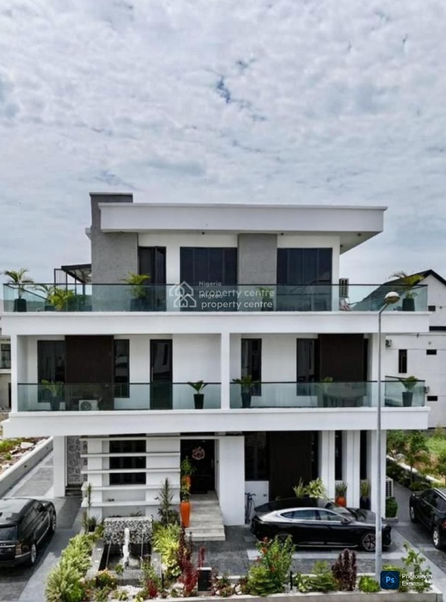 5 Bedroom Mansion with Bq, Cowrie Creek Estate, Ikate Elegushi, Lekki, Lagos, Detached Duplex for Rent