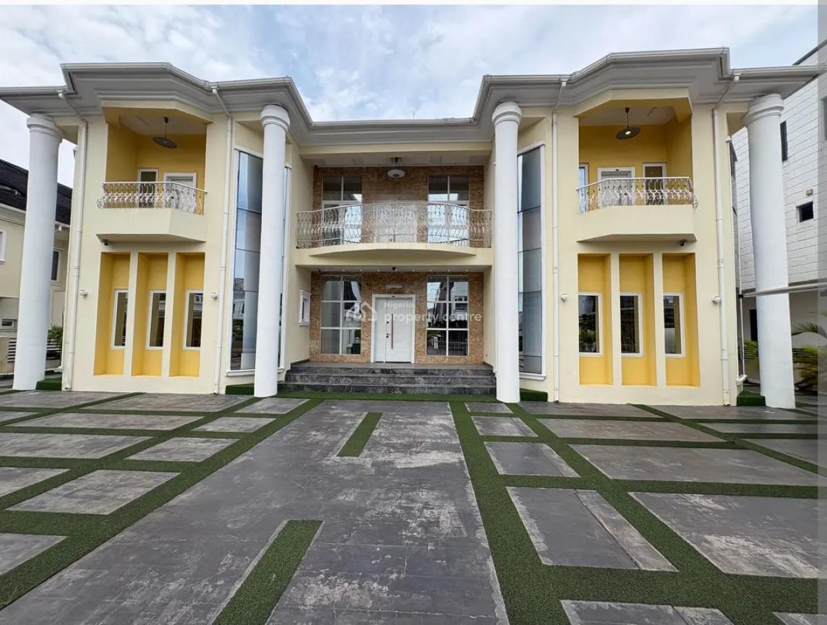 Spacious 8bedroom Duplex Within a Secured Estate, Osapa, Lekki, Lagos, Detached Duplex for Sale