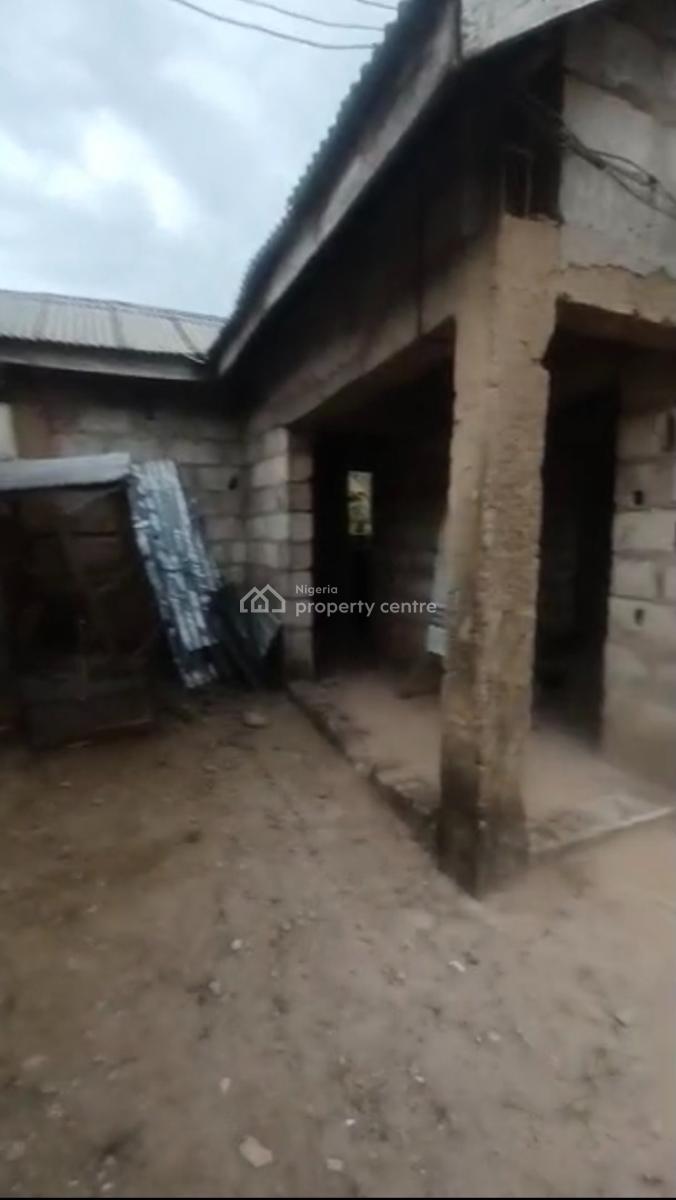 One Block of Two Units of Three Bedroom Flat and an  Uncompleted Build, Alagbado, Off Ait Road, Alagbado, Ifako-ijaiye, Lagos, Block of Flats for Sale