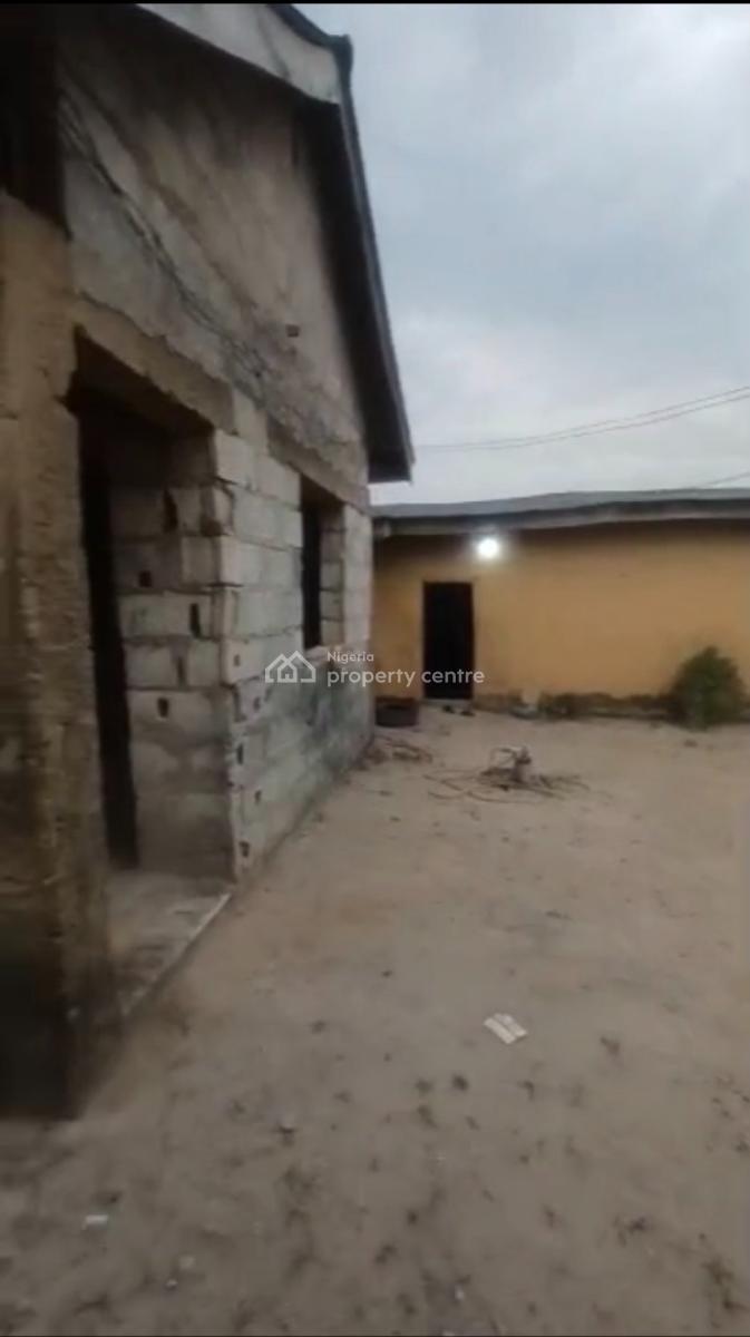 One Block of Two Units of Three Bedroom Flat and an  Uncompleted Build, Alagbado, Off Ait Road, Alagbado, Ifako-ijaiye, Lagos, Block of Flats for Sale