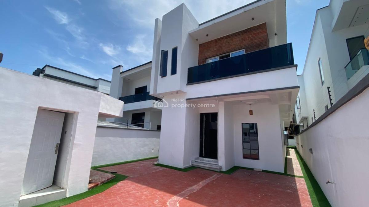 Spacious Self Coumpund with Bq & Swimming Pool., Lekki Palm City, Ajah, Lagos, Detached Duplex for Rent