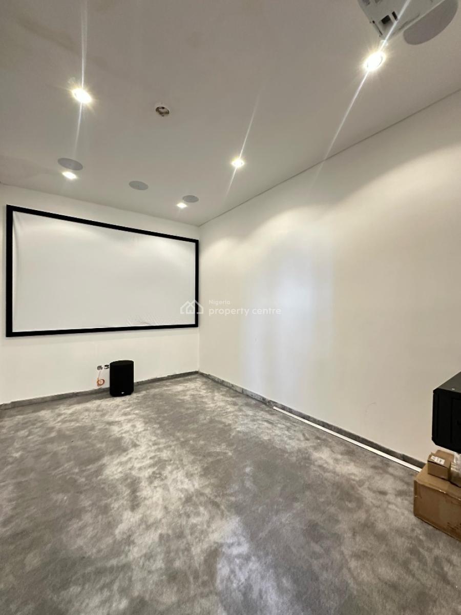 Tastefully Built 4 Bedroom Fully Detached Duplex with Cinema, Pool, Bq, Osapa, Lekki, Lagos, Detached Duplex for Sale