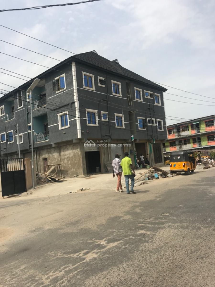 Newly Built 2 Bedroom Office Space with All Rooms En-suite, on Fola Agoro Road, Shomolu, Lagos, Flat / Apartment for Rent