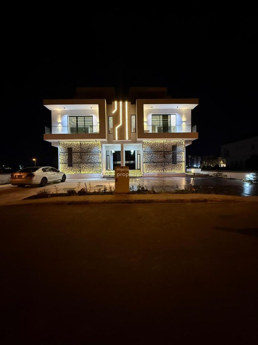 Contemporary Designed 5 Bedroom with Bq All En-suite Spacious Room, Ikate, Lekki, Lagos, Semi-detached Duplex for Sale