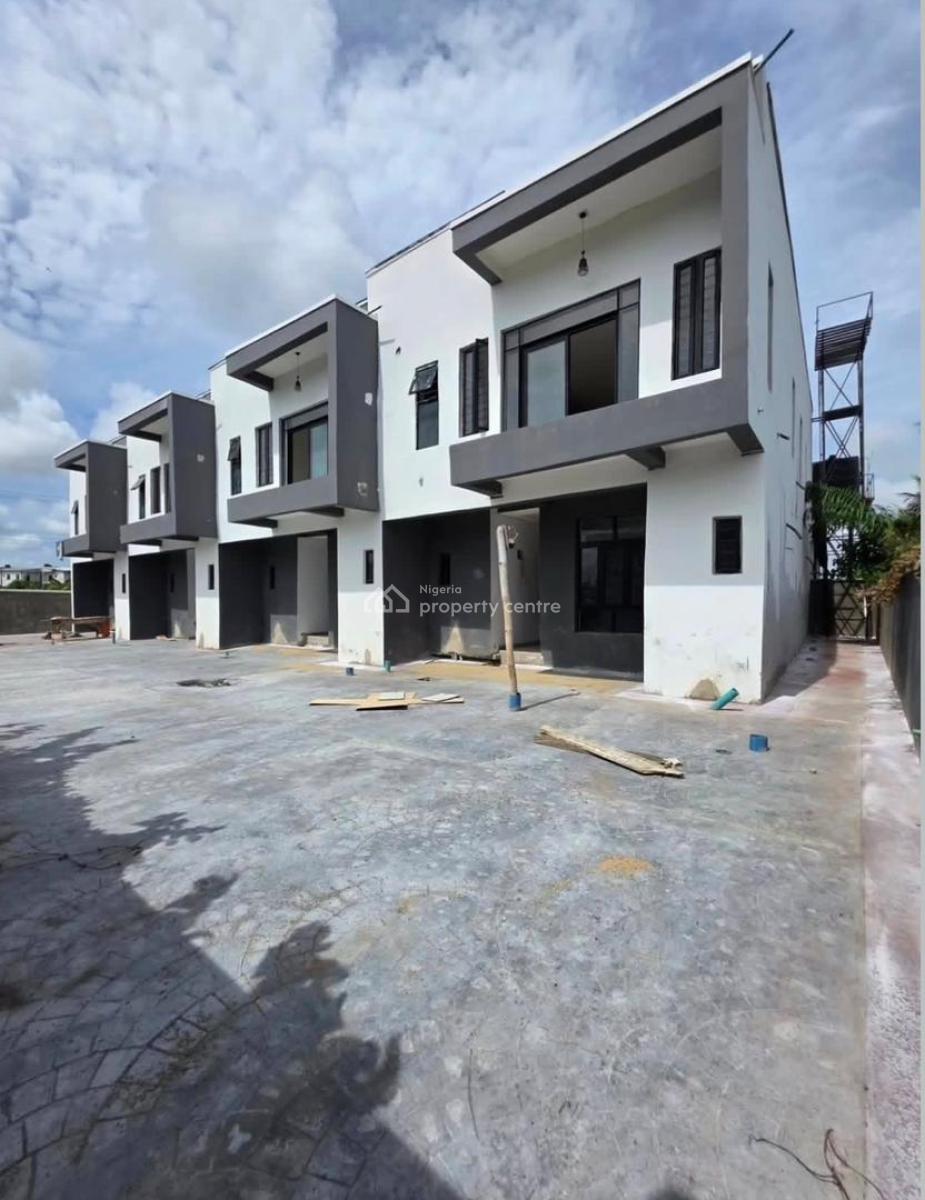Wonderfully Finished 4 Bedroom Terraced Duplex + Bq for Grab, Ilaje, Ajah, Lagos, Terraced Duplex for Sale
