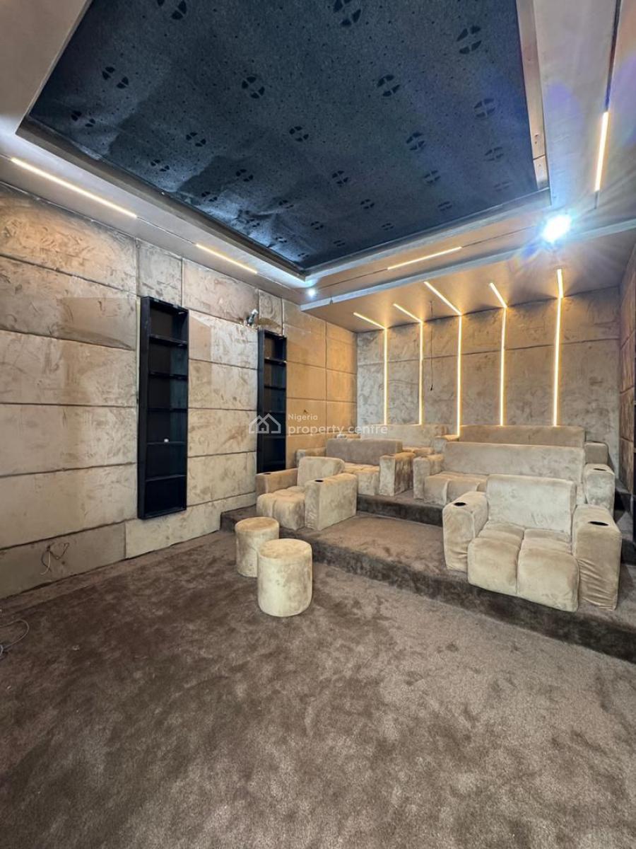 Magnificent 5 Bedroom Detached Duplex with a Pool, Cinema, Gym, Study, Osapa, Lekki, Lagos, Detached Duplex for Sale