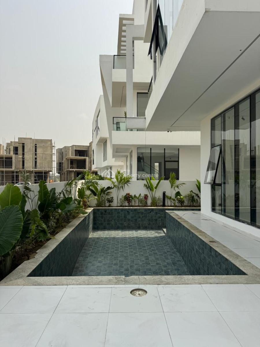 Magnificent 5 Bedroom Detached Duplex with a Pool, Cinema, Gym, Study, Osapa, Lekki, Lagos, Detached Duplex for Sale