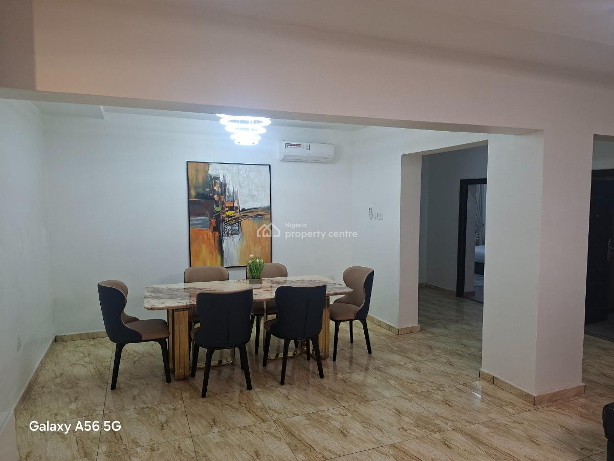 Fully Furnished and Serviced 3 Bedrooms Flat, Near Shoprite, Jabi, Abuja, Flat / Apartment for Rent