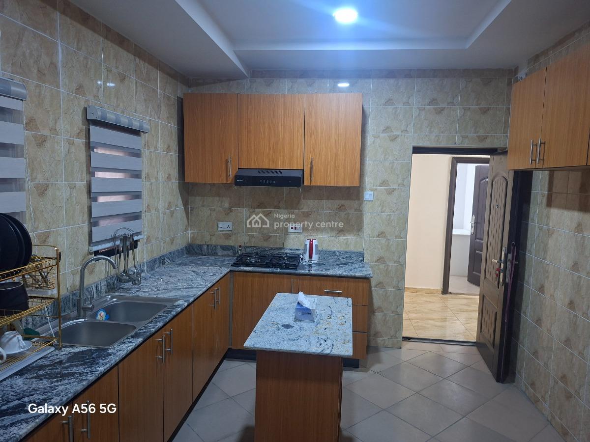 Fully Furnished and Serviced 3 Bedrooms Flat, Near Shoprite, Jabi, Abuja, Flat / Apartment for Rent