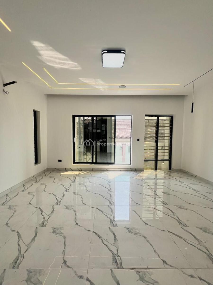 Newly Built 4 Bedroom Fully Automated Smart Featured Terraced Duplex, Osapa, Lekki, Lagos, Terraced Duplex for Sale
