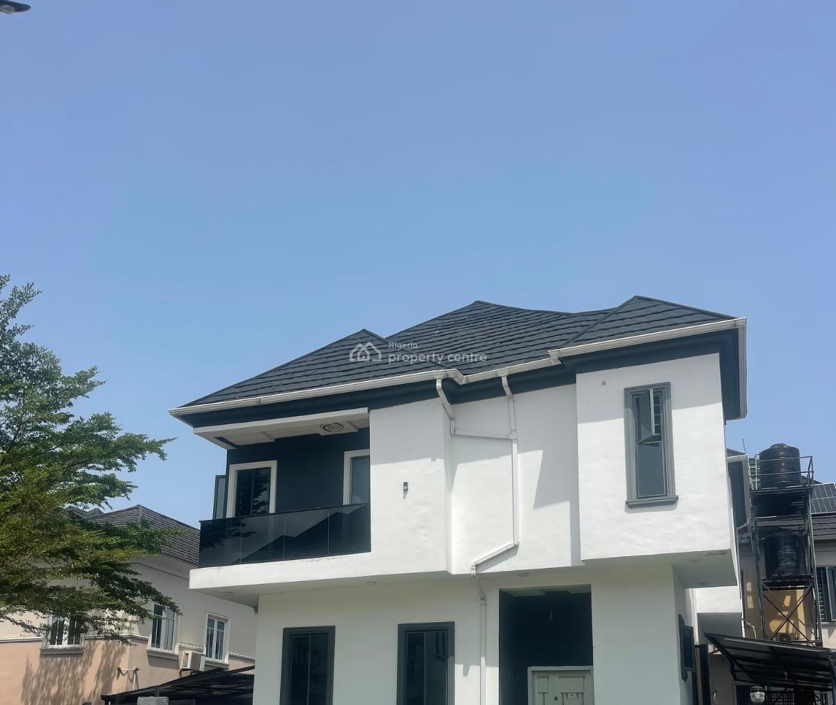 4 Bedroom Fully Detached House with a Bq, Sangotedo, Ajah, Lagos, Detached Duplex for Sale