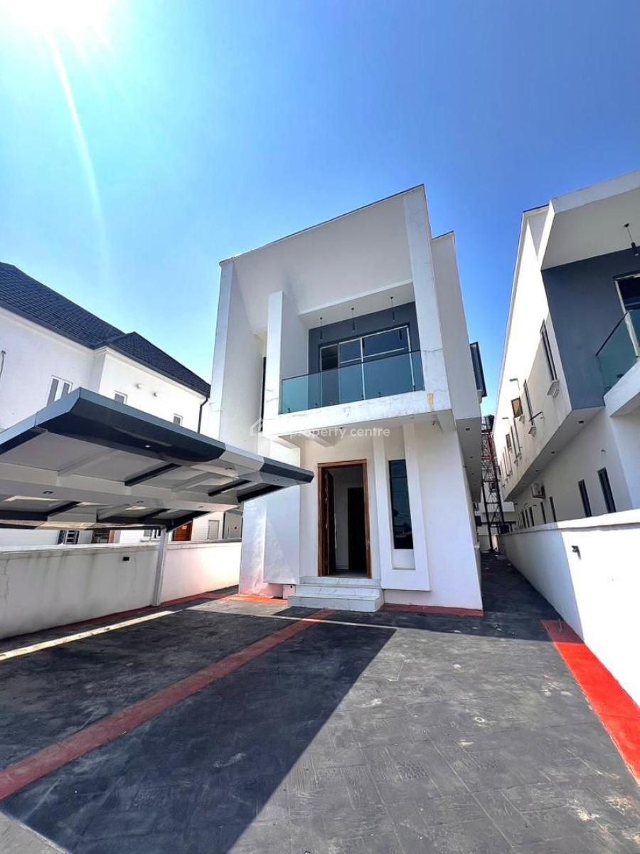 Well Built 5 Bedroom Detached Duplex with Bq, Osapa, Lekki, Lagos, Detached Duplex for Sale