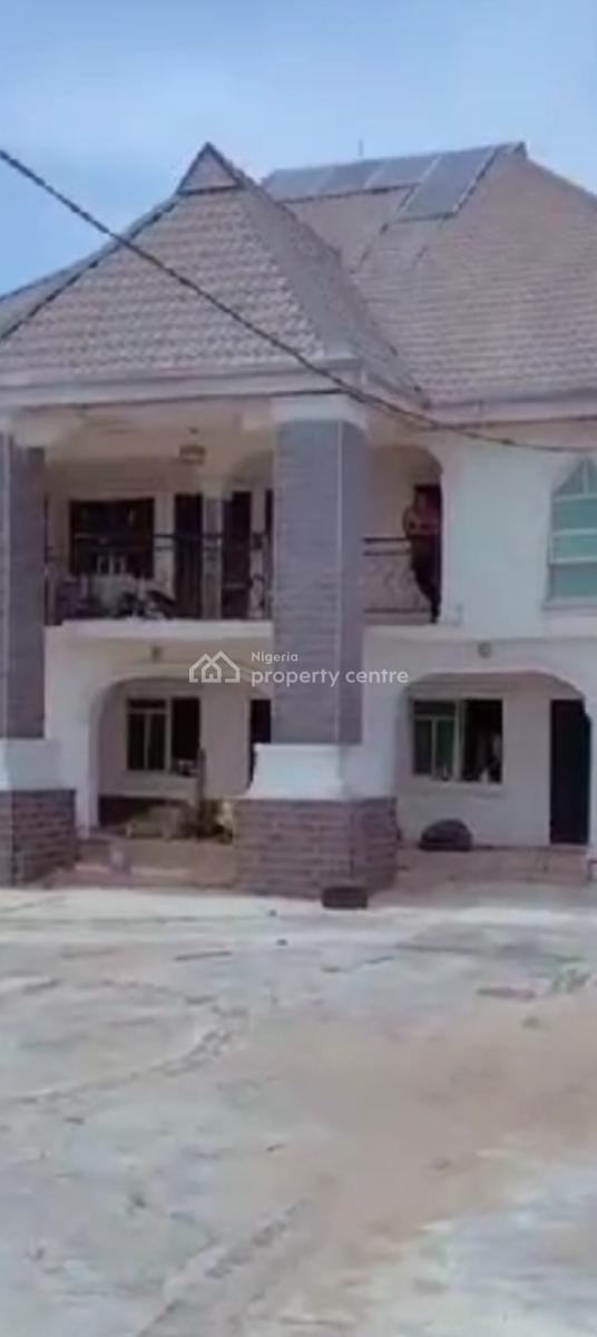 a Building of 6 Bedroom Upstairs and 2 Units of 2 Bedroom Down, Iba New Site, Ojo, Lagos, Block of Flats for Sale