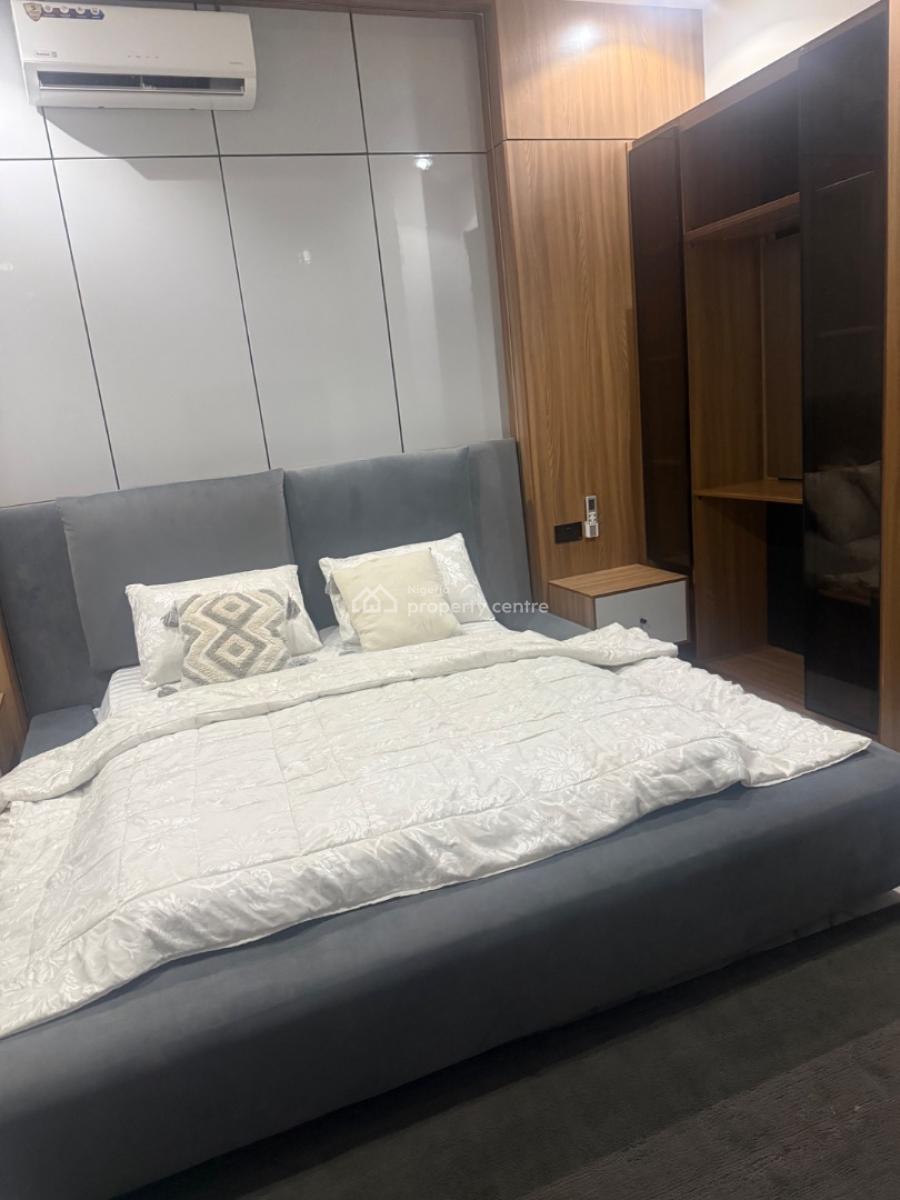 Furnished Spacious Single Bedroom Share Apartment, Ikota Gra Estate, Ikota, Lekki, Lagos, Terraced Duplex Short Let