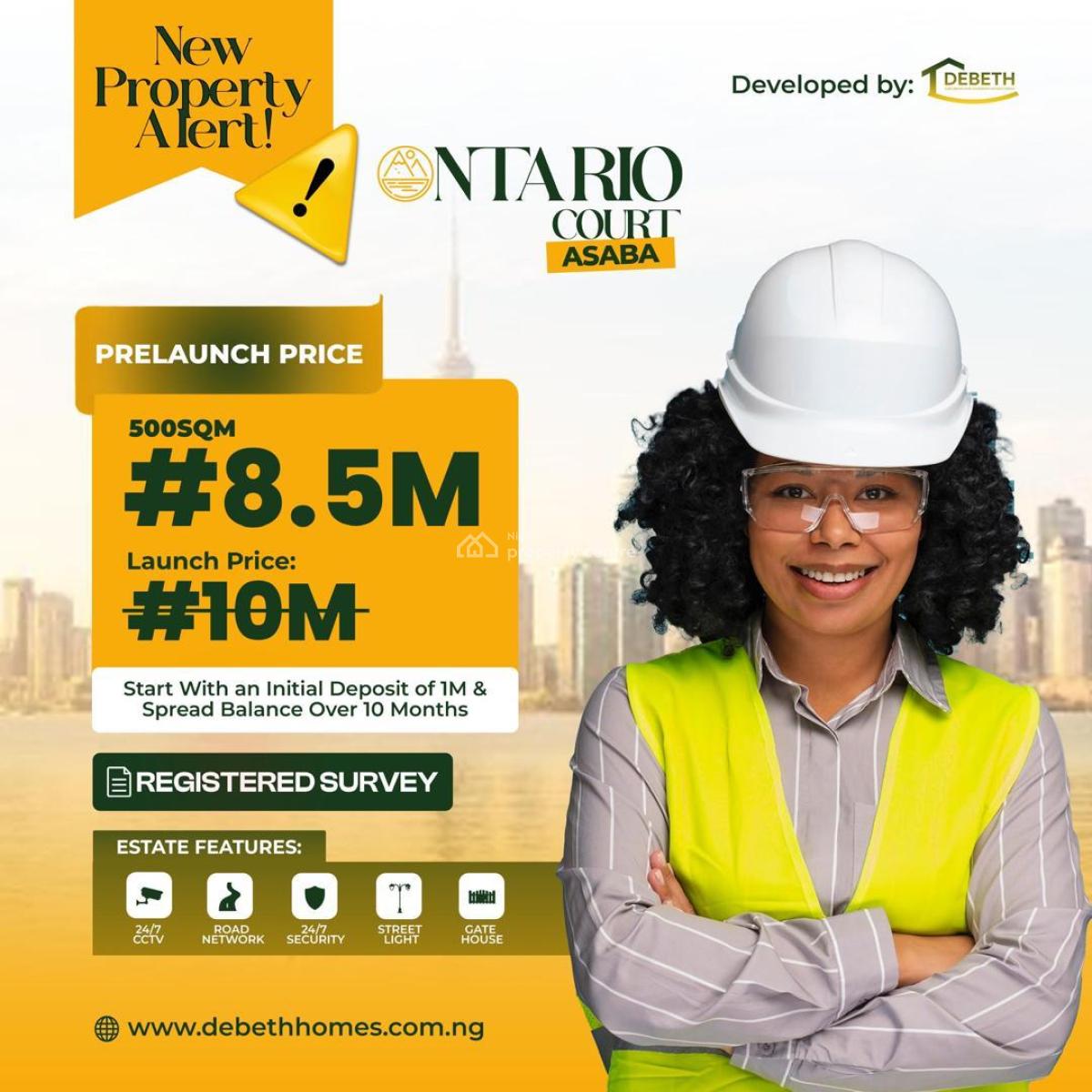 Secure Your Future Today -- Verified Dry Land with Instant Allocation, Asaba, Delta, Mixed-use Land for Sale