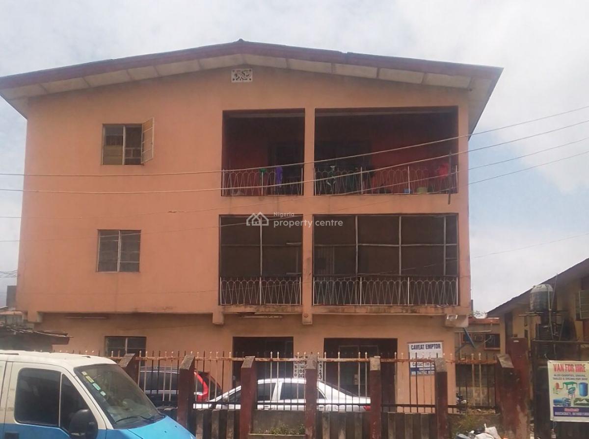 5 Units of 3-bedroom Flats 1 Unit of 3-bedroom Sized Warehouse in a Secured Area, Okota Road, Isolo, Lagos, Block of Flats for Sale