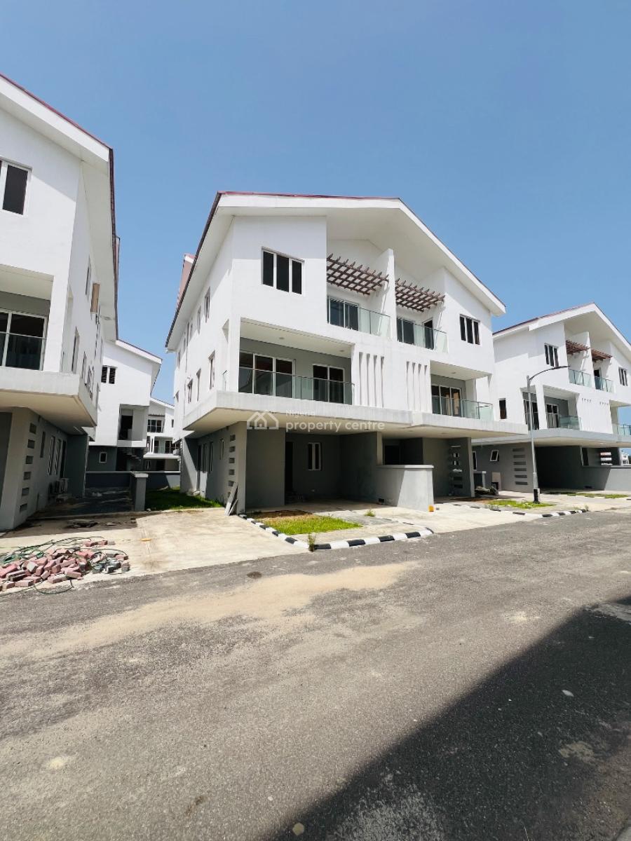 4 Bedroom Semi Detached Duplex in a Beautiful Estate with 24hrs Light, Twin Lake Estate, Chevron, Igbo Efon, Lekki, Lagos, Semi-detached Duplex for Rent
