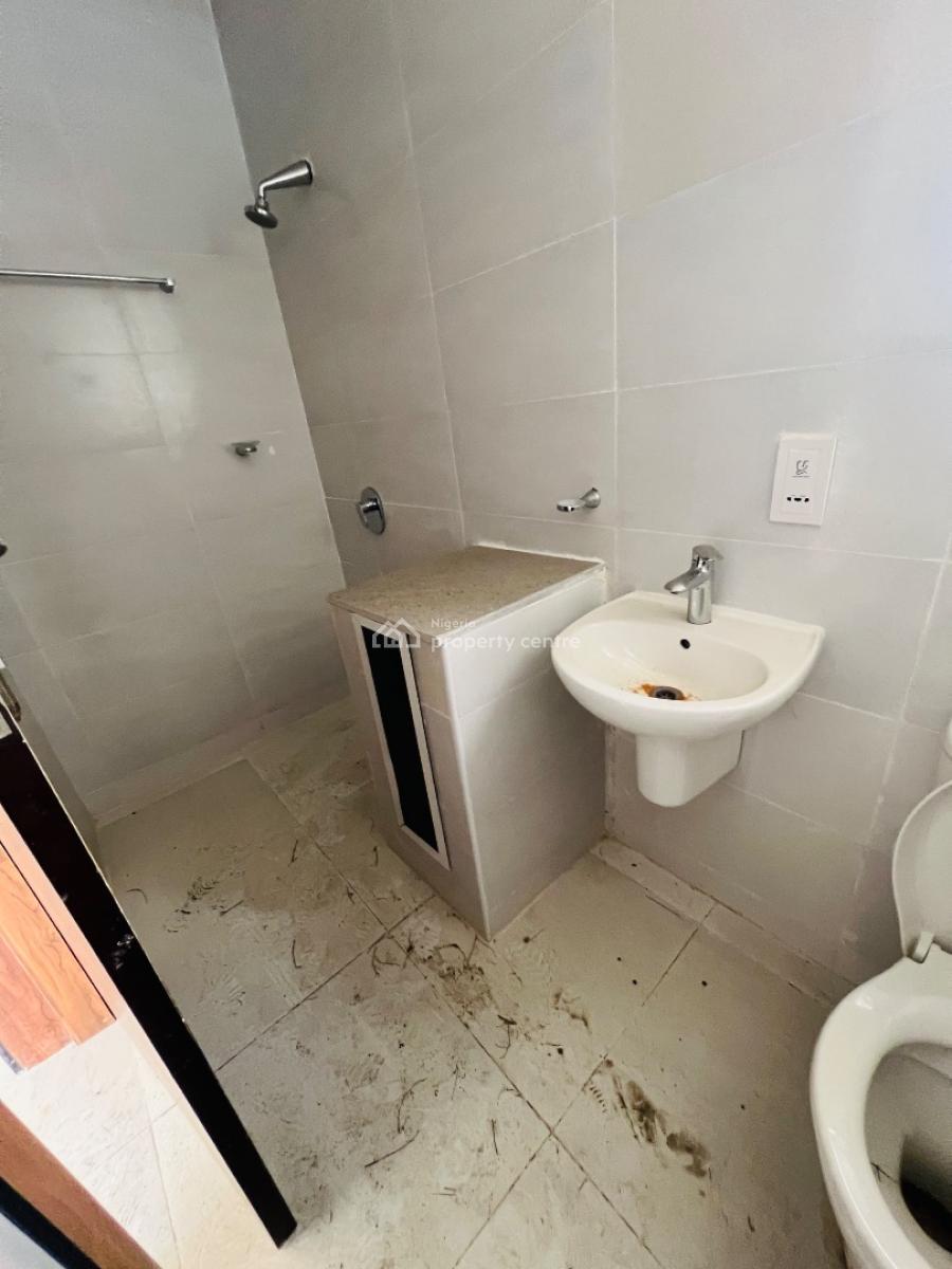 4 Bedroom Semi Detached Duplex in a Beautiful Estate with 24hrs Light, Twin Lake Estate, Chevron, Igbo Efon, Lekki, Lagos, Semi-detached Duplex for Rent