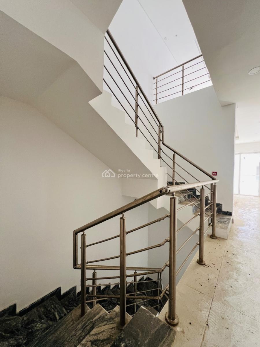 4 Bedroom Semi Detached Duplex in a Beautiful Estate with 24hrs Light, Twin Lake Estate, Chevron, Igbo Efon, Lekki, Lagos, Semi-detached Duplex for Rent